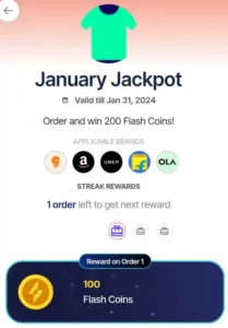 Rs 200 Flash.co Shopping Cashback Offer